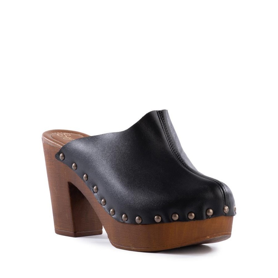 Shoes Seychelles | Seychelles Go All Out Black Clog