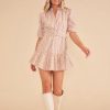 Clothes MINKPINK Mini | Minkpink Freya Belted Mini Dress