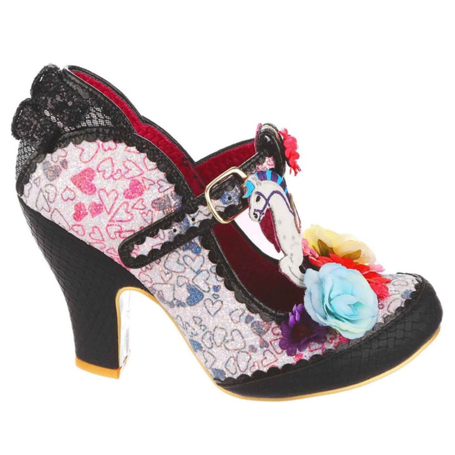 Shoes Irregular Choice | Irregular Choice Swing Around Heel