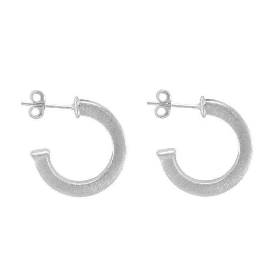 Accessories Sheila Fajl Earrings | Sheila Fajl Bianca Hoops Silver