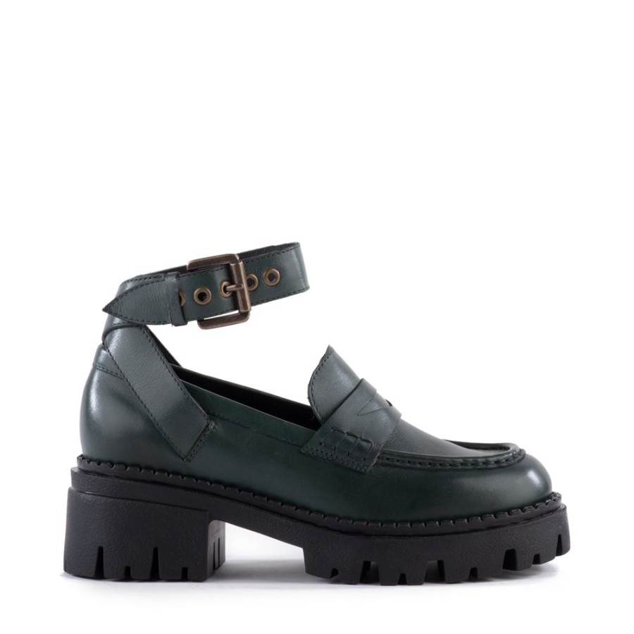 Shoes Seychelles | Seychelles Not The One Green Loafer