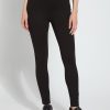 Clothes Lysse Bottoms | Lysse Ponte Toothpick Black Legging