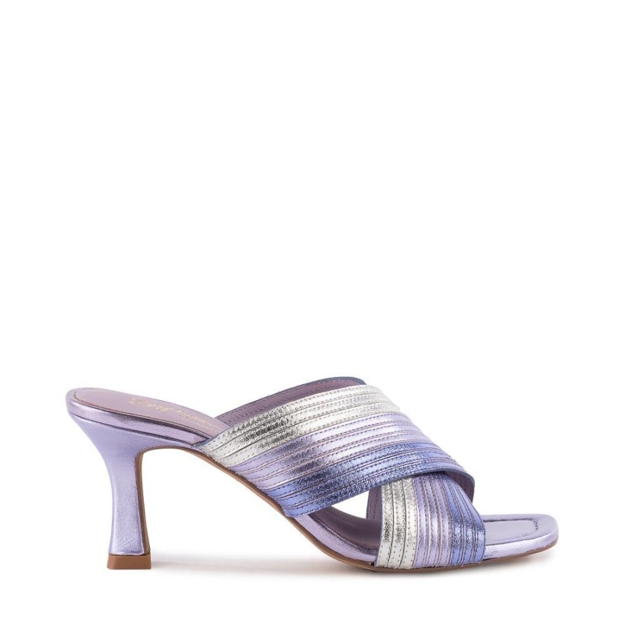 Shoes Seychelles | Seychelles Fleet Lavender Iridescent Heel