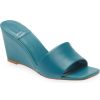 Shoes Jeffrey Campbell | Jeffrey Campbell Appetit Teal Wedge