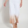 Clothes Lysse Bottoms | Lysse Dip Dye Ombre Wide Leg Crop