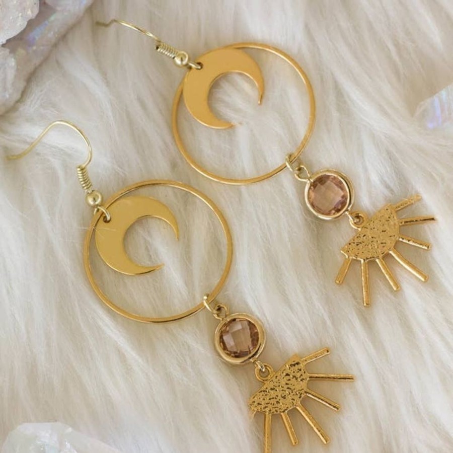 Accessories Bohindie Stream Earrings | Bohindie Stream Eternal Sunshine Earrings