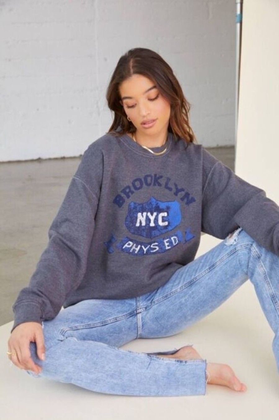 Clothes Project Social T Sweatshirts | Project Social T Nyc Phys Ed Sweatshirt