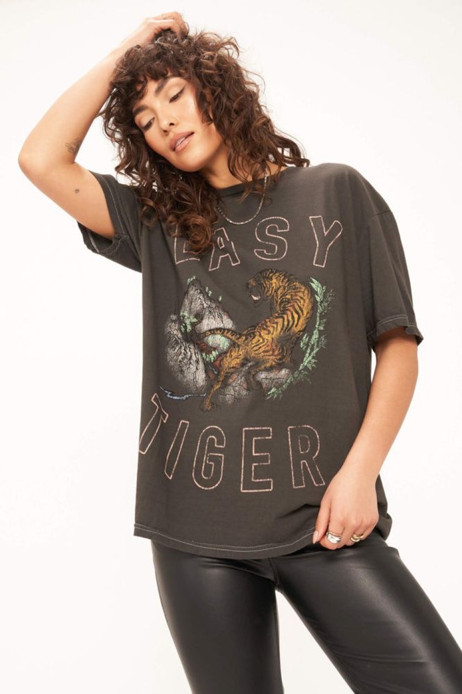 Clothes Project Social T T-Shirts | Project Social T Easy Tiger One Size Tee