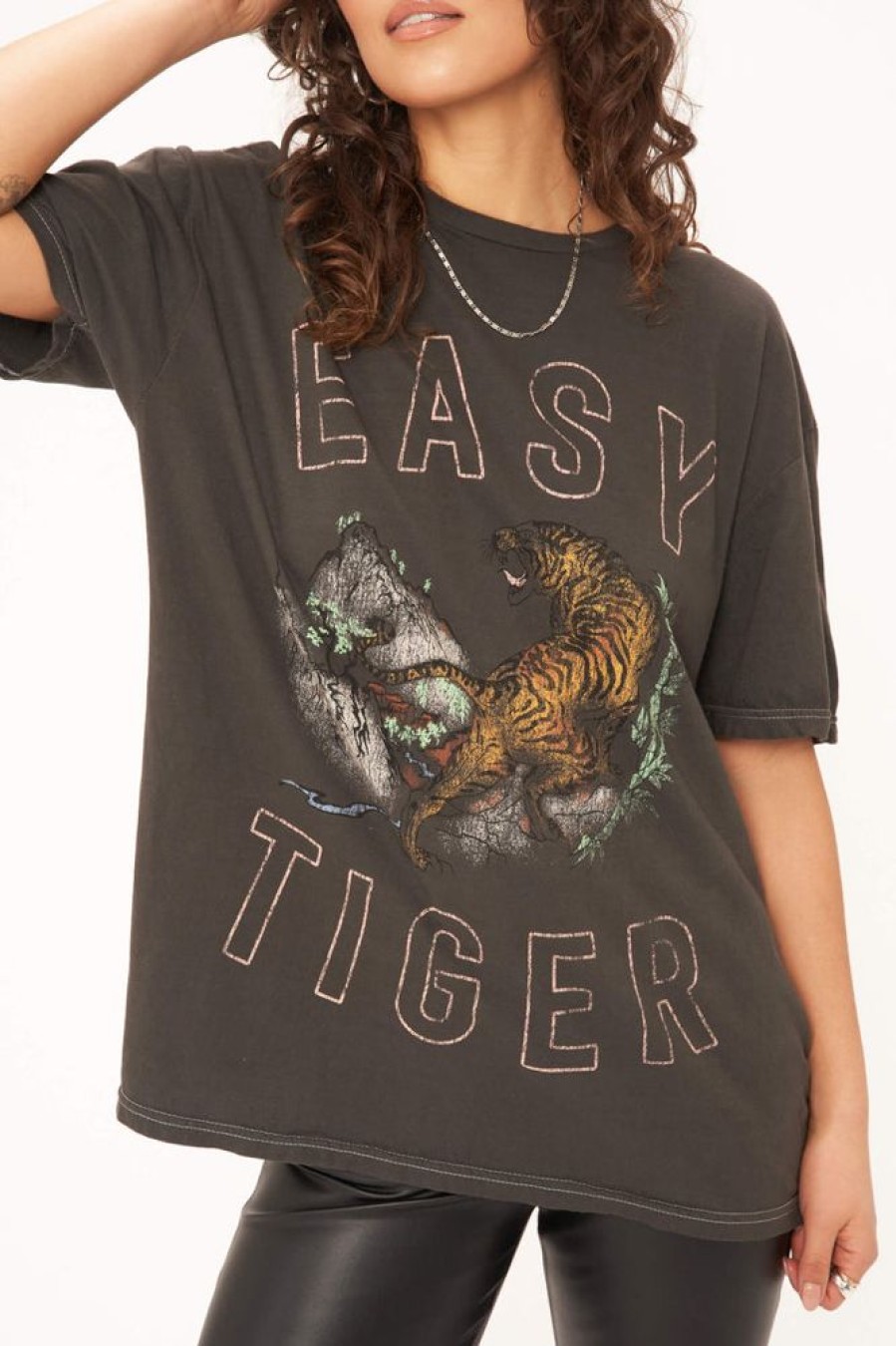 Clothes Project Social T T-Shirts | Project Social T Easy Tiger One Size Tee