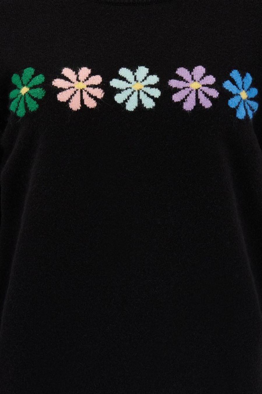 Clothes Sugarhill Brighton Sweaters | Sugarhill Brighton Andrea Rainbow Daisies Jumper