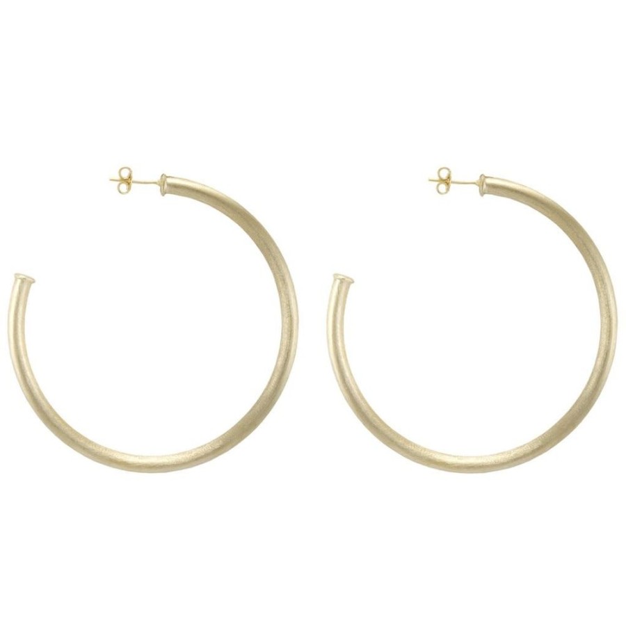 Accessories Sheila Fajl Earrings | Sheila Fajl Everybody'S Favorite Hoops Gold