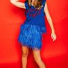 Clothes Queen of Sparkles Bottoms | Queen Of Sparkles Royal Feather Skirt