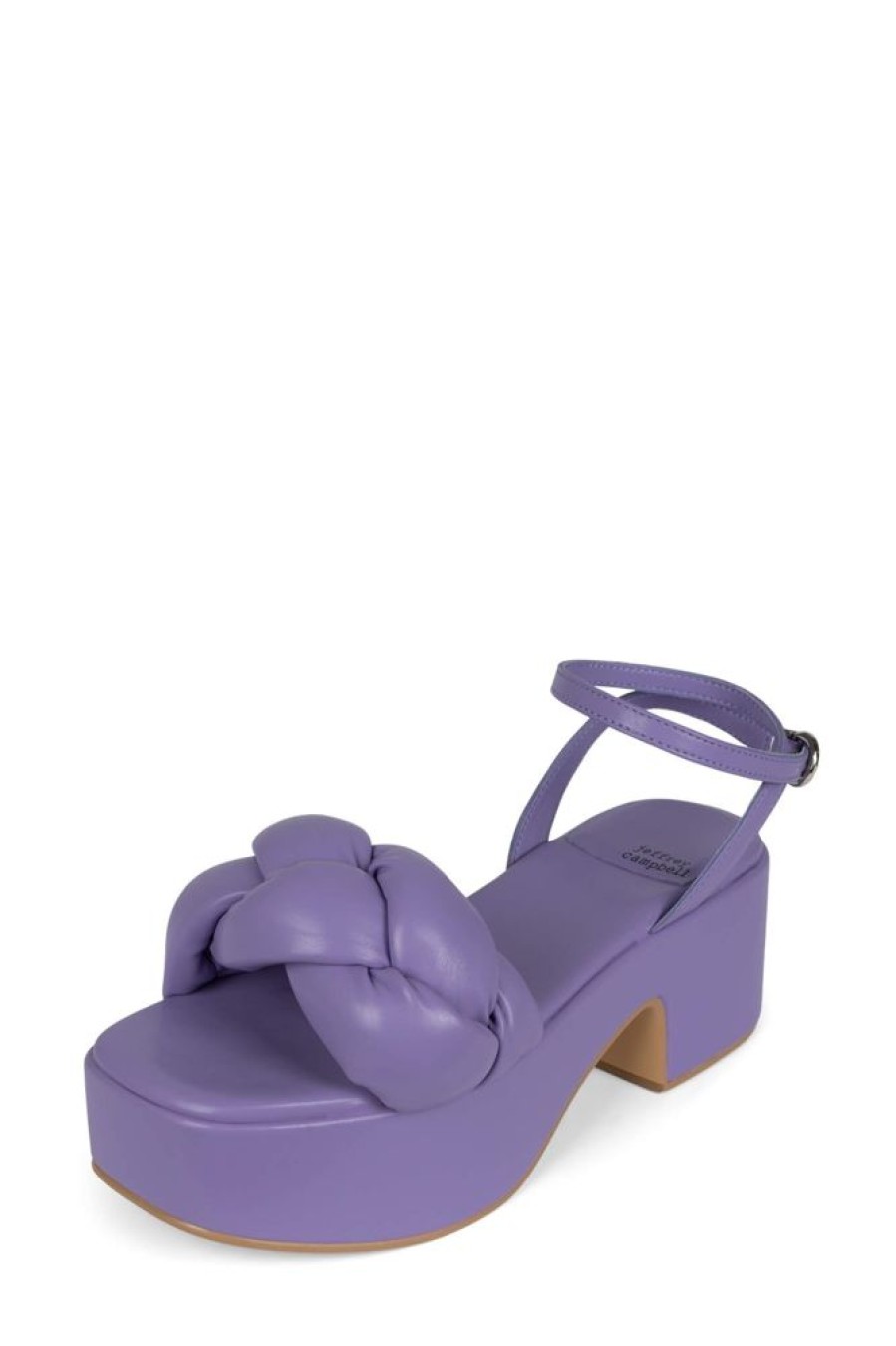 Shoes Jeffrey Campbell | Jeffrey Campbell Braided Platform Sandal Lilac