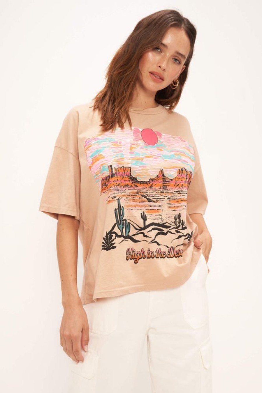 Clothes Project Social T T-Shirts | Project Social T High Desert Bf Tee