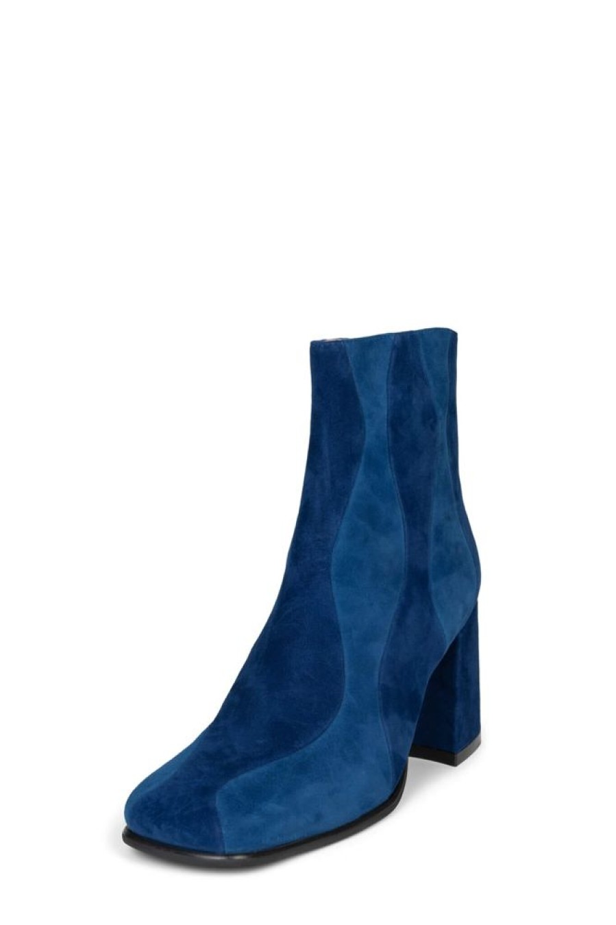 Shoes Jeffrey Campbell | Jeffrey Campbell Lavalamp Blue Suede Combo