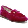 Shoes Sam Edelman | Sam Edelman Loraine Bit Loafer Raspberry Velvet