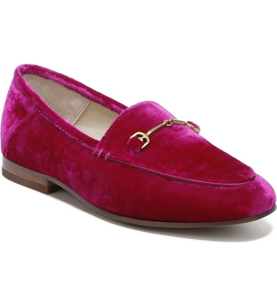 Shoes Sam Edelman | Sam Edelman Loraine Bit Loafer Raspberry Velvet