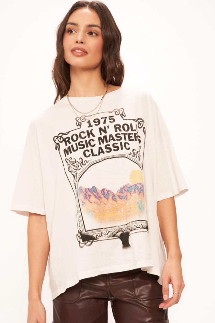 Clothes Project Social T T-Shirts | Project Social T Classic Rock Perfect Bf Tee