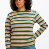 Clothes Sugarhill Brighton T-Shirts | Sugarhill Brighton Brunswick Jersey Top - Multi, Retro Stripes