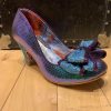 Shoes Irregular Choice | Irregular Choice Ban Joe Green Purple Metallic