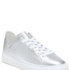 Shoes Sam Edelman | Sam Edelman Poppy Soft Silver Sneaker