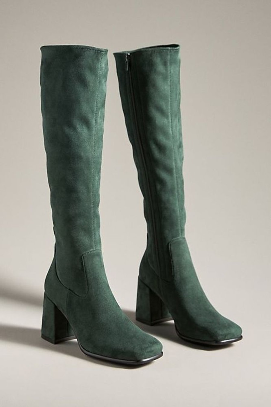 Shoes Jeffrey Campbell | Jeffrey Campbell Hotlava-K2 Dark Green Suede