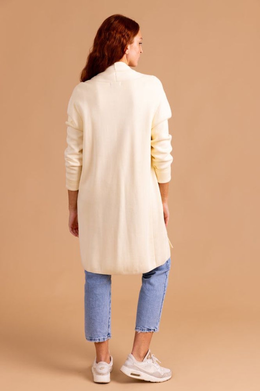 Clothes S'edge Apparel Sweaters | S'Edge Apparel Fallon Sweater Marshmallow