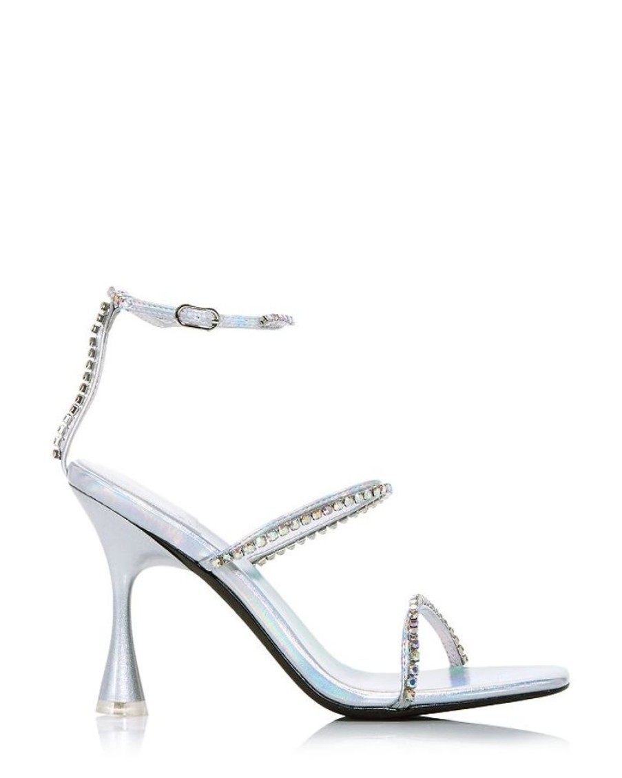 Shoes Jeffrey Campbell | Jeffrey Campbell Demonica Silver Iridescent Combo