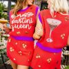 Clothes Queen of Sparkles Sweaters | Queen Of Sparkles Espresso Martini Queen Sweater Vest