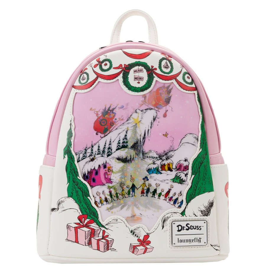 Accessories Loungefly | Loungefly Dr Seuss Grinch Scene Bag