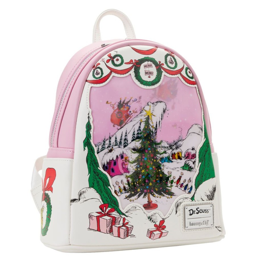 Accessories Loungefly | Loungefly Dr Seuss Grinch Scene Bag