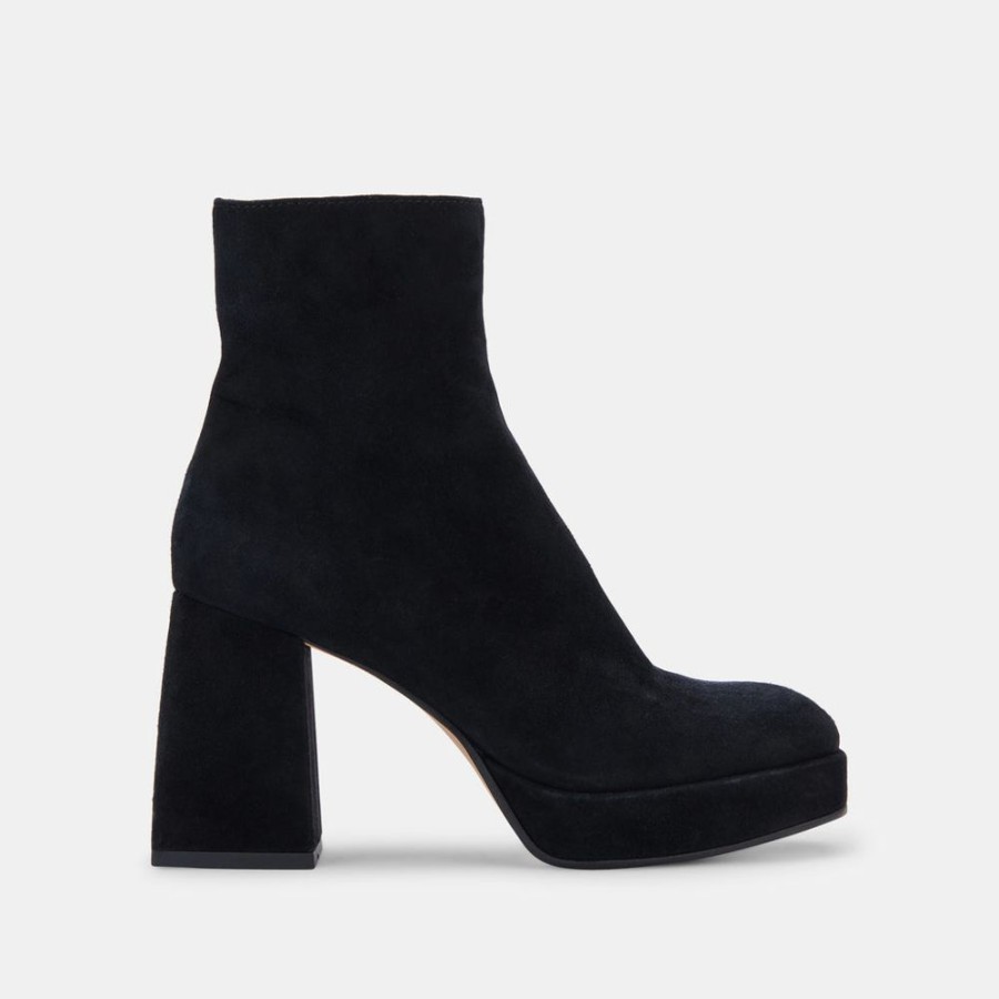 Shoes Dolce Vita | Dolce Vita Ulyses Black Platform Bootie