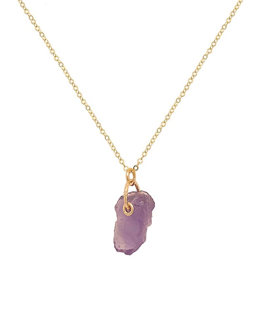 Accessories Jurate LA Earrings | Jurate La Mystic Amethyst Necklace