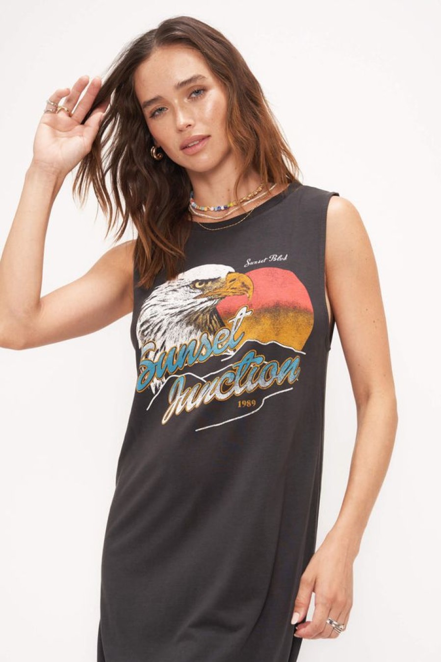 Clothes Project Social T Midi | Project Social T Sunset Junction Tank Dress