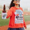 Clothes Queen of Sparkles Sweatshirts | Queen Of Sparkles Queen Of Beers Sweatshirt