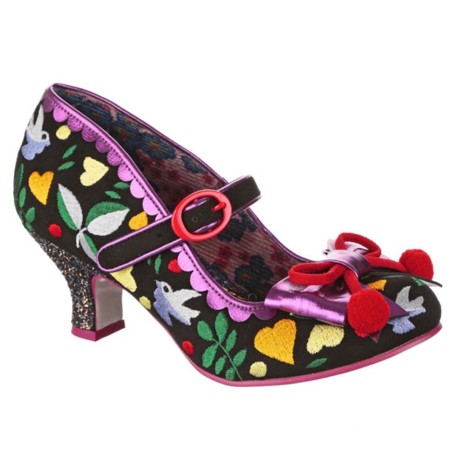 Shoes Irregular Choice | Irregular Choice Birds And Flowers