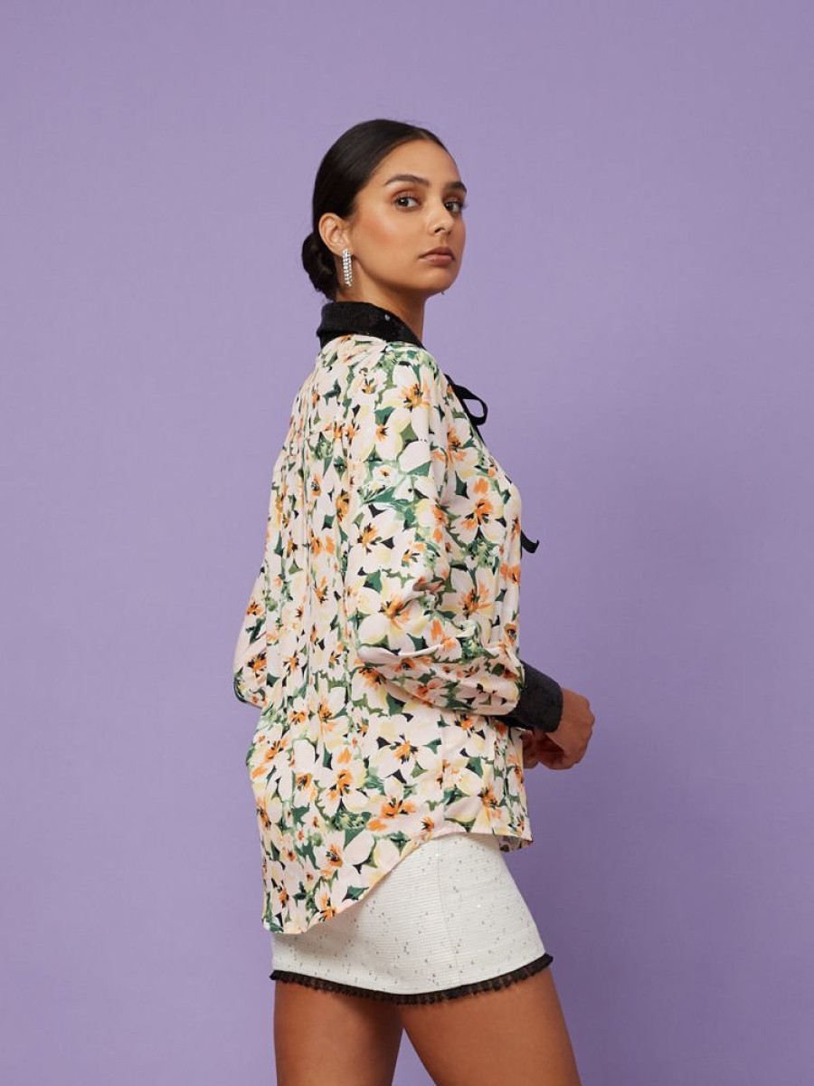 Clothes Sister Jane Blouses | Sister Jane Coda Floral Blouse