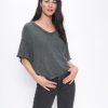 Clothes Project Social T T-Shirts | Project Social T Vista Textured V Neck Tee