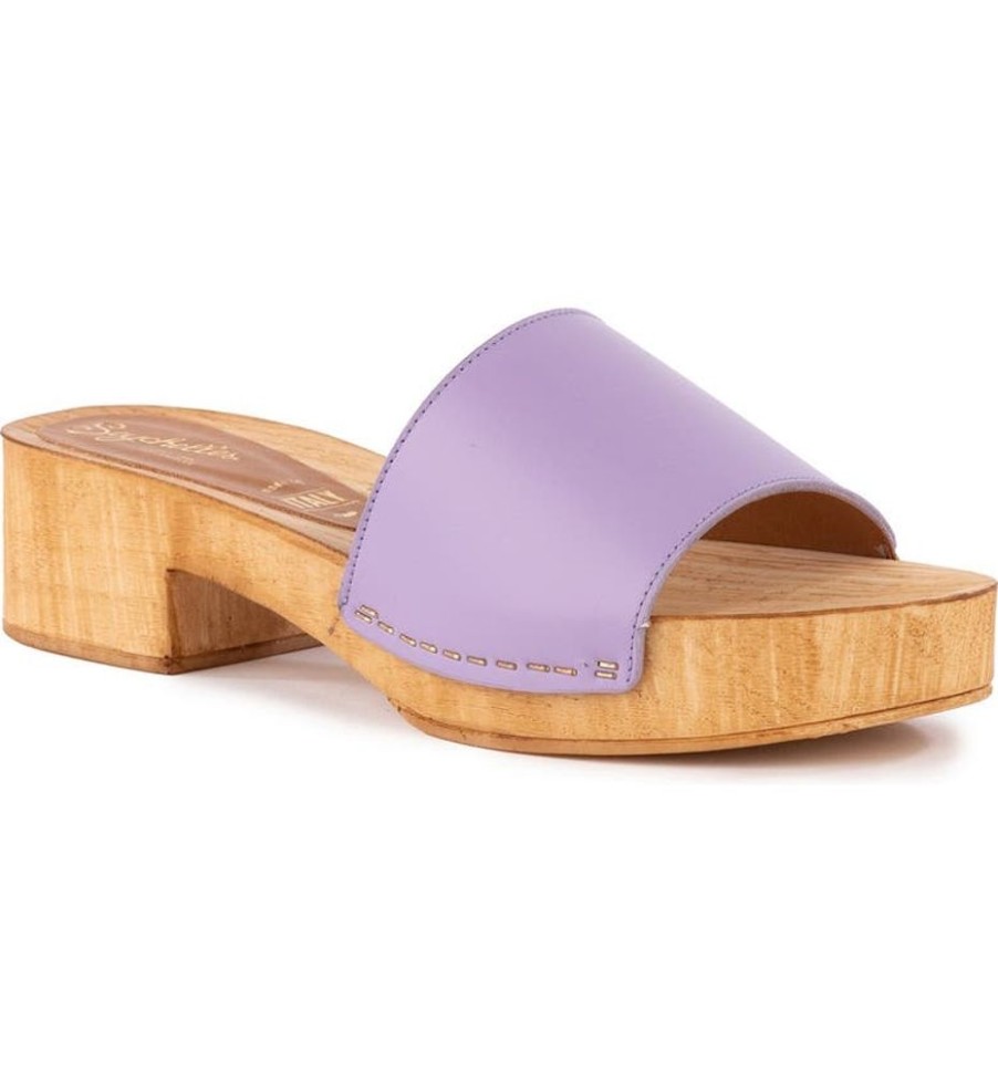 Shoes Seychelles | Seychelles Marine Layer Lavender Slide