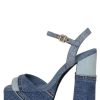 Shoes Jeffrey Campbell | Jeffrey Campbell Girlfriend Blue Denim Platform