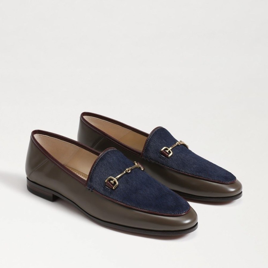 Shoes Sam Edelman | Sam Edelman Lorainehudson Navy/Olive/Burg Loafer