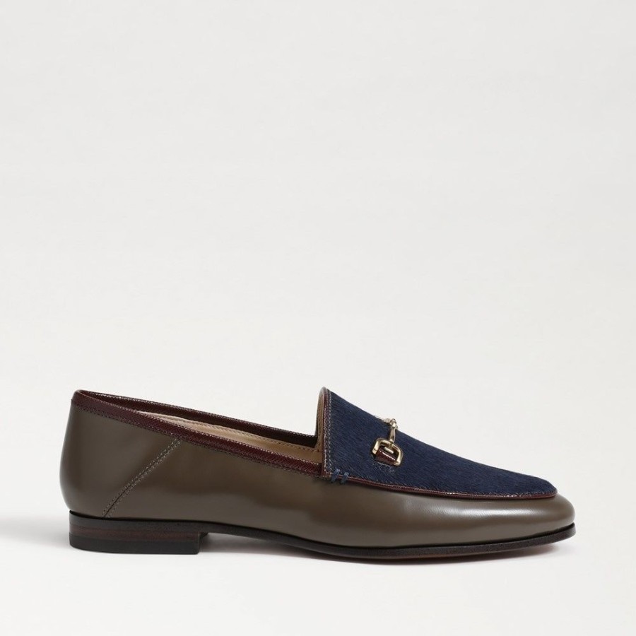 Shoes Sam Edelman | Sam Edelman Lorainehudson Navy/Olive/Burg Loafer