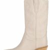 Shoes Jeffrey Campbell | Jeffrey Campbell Dagget Ice Natural Western Boot