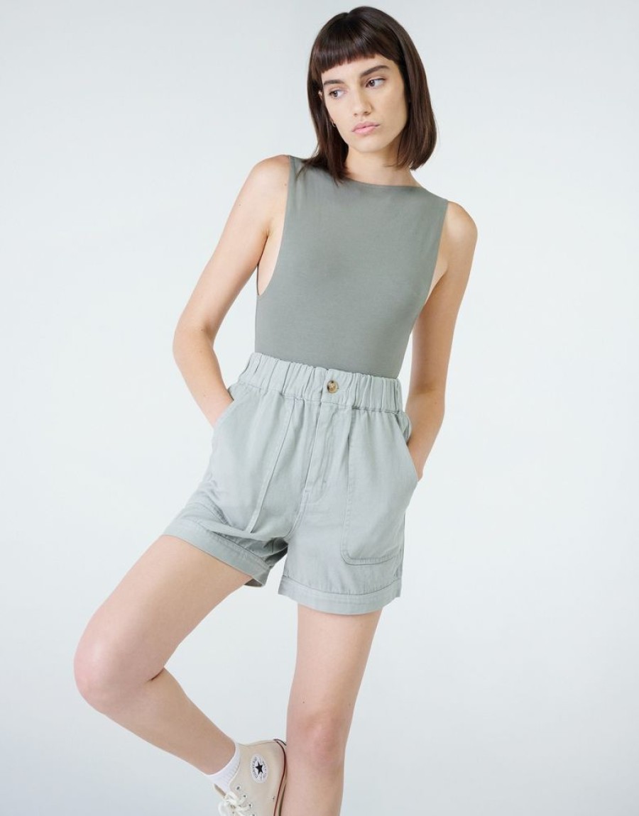 Clothes Unpublished Bottoms | Unpublished Libby Shorts Mist