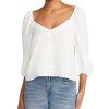 Clothes BB Dakota Blouses | Bb Dakota Stevie White Top