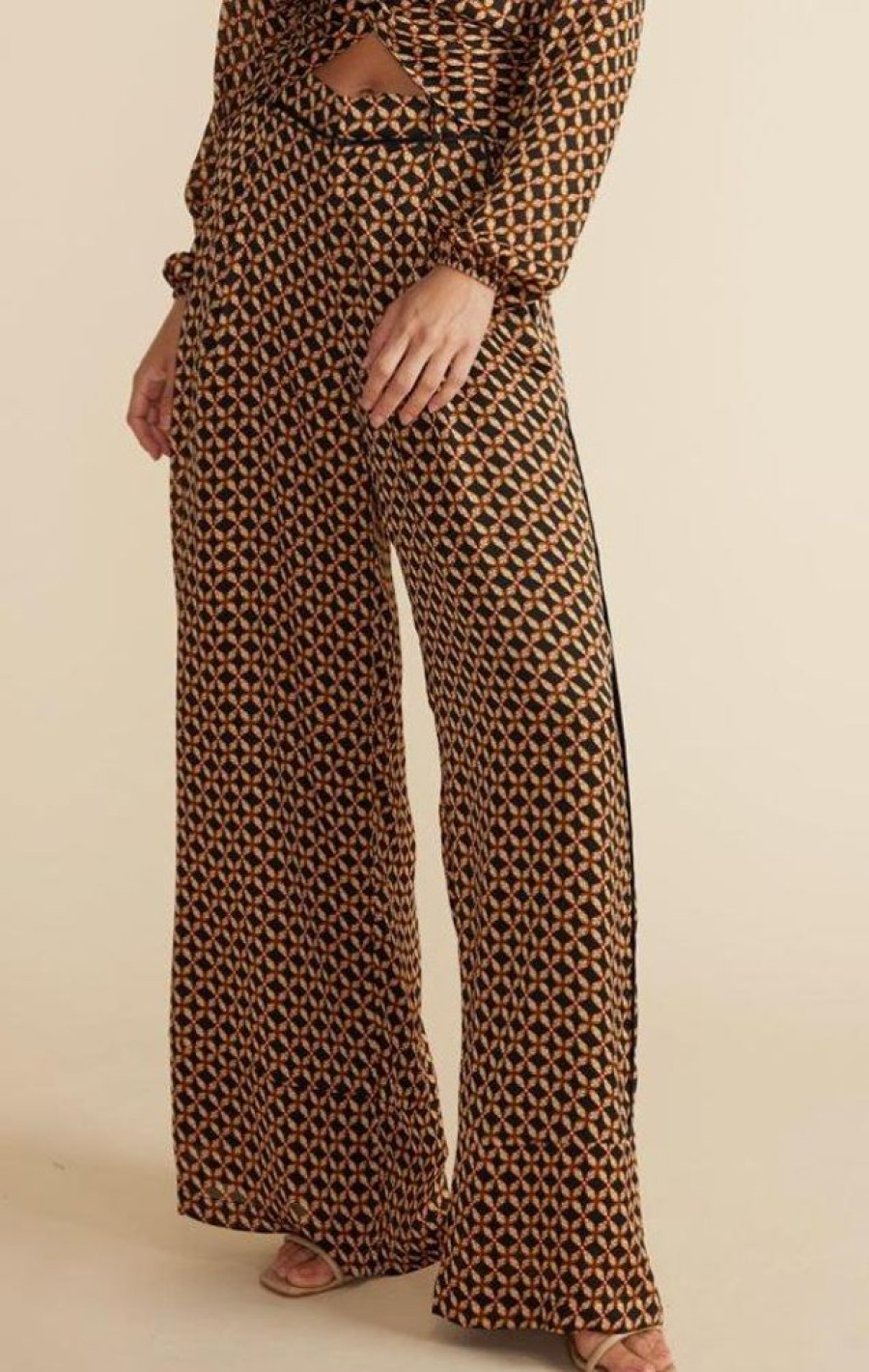 Clothes MINKPINK Bottoms | Minkpink Valentina Wide Leg Pants