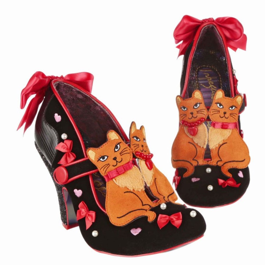 Shoes Irregular Choice | Irregular Choice Kitty-Bow