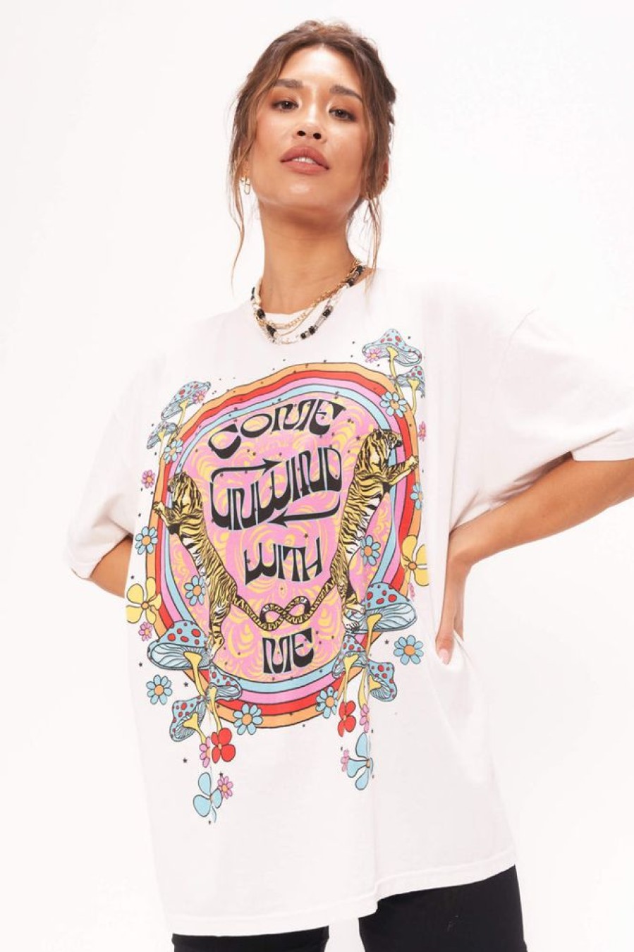 Clothes Project Social T T-Shirts | Project Social T Come Unwind Tee One Size